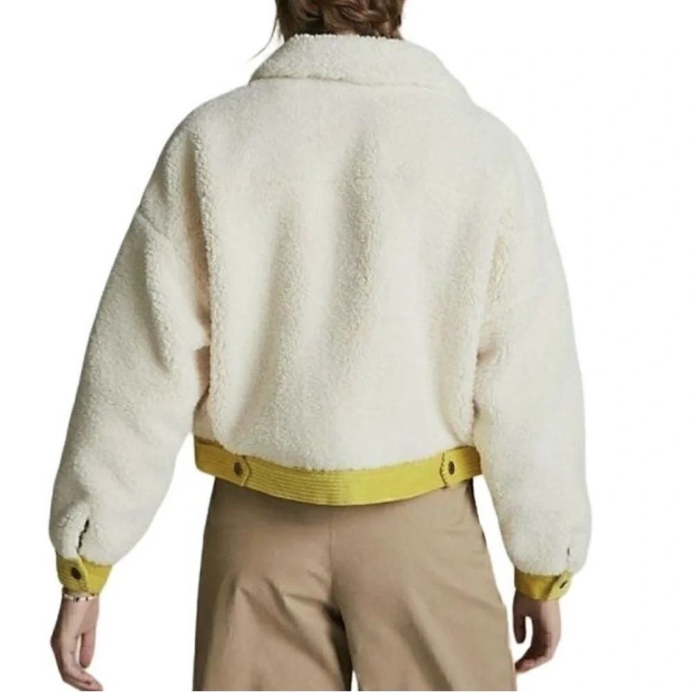 ANTHROPOLOGIE LESLIE
CORDUROY-TRIMMED JACKET - Picture 3 of 9